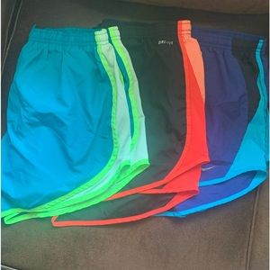 Nike running shorts bundle